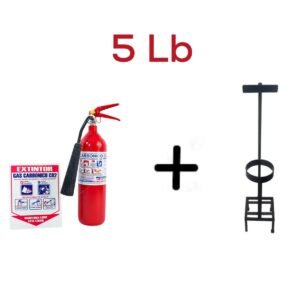EXTINTOR CO2 5LB+SOPORTE