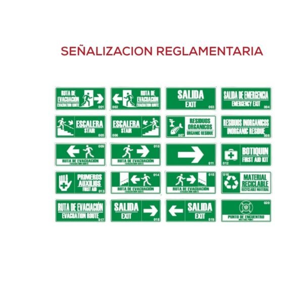 SEÑALIZACION REGLAMENTARIA POLIPROPILENO SEÑALIZACION REGLAMENTARIA